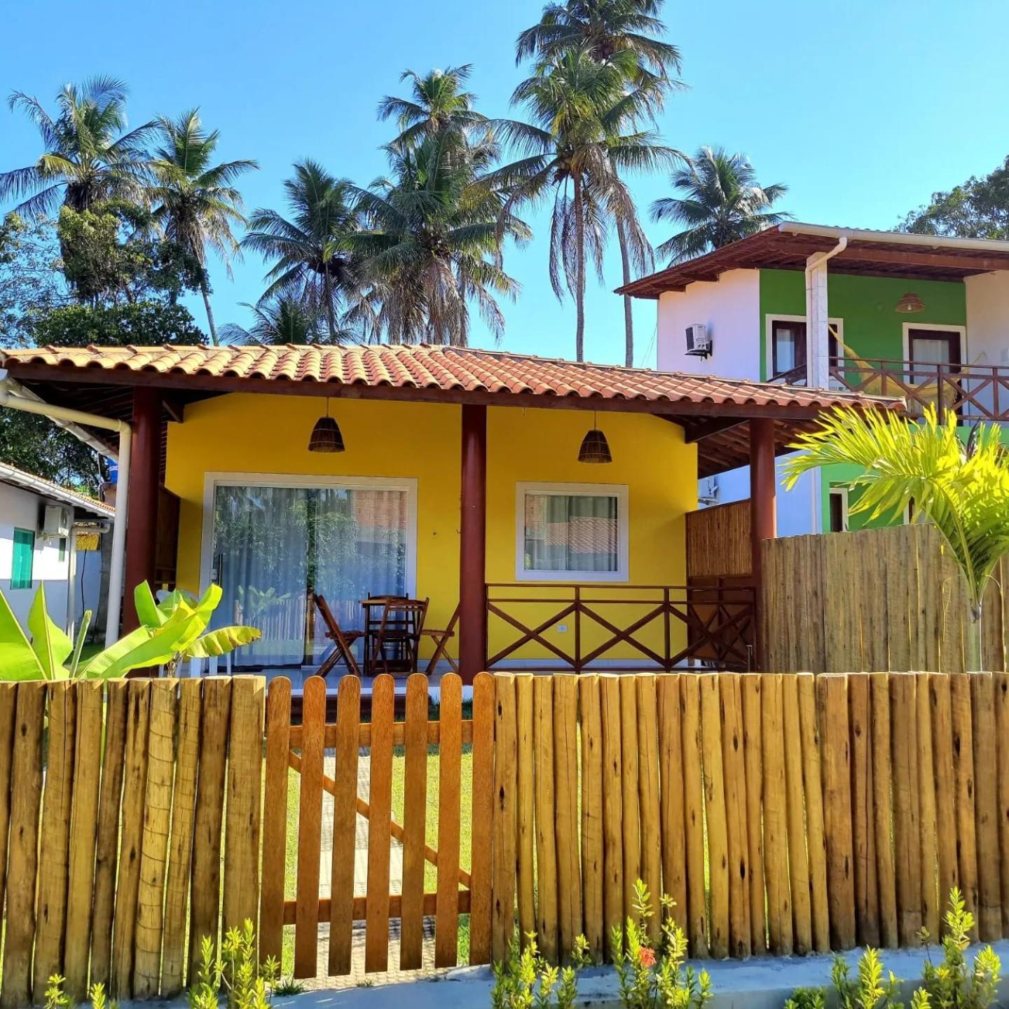 Chalés Cantinho Da Mary São Miguel dos Milagres Exterior foto